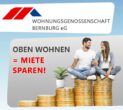 Oben wohnen = Miete sparen! - Bild