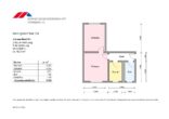 Vollsanierte 2-Raum-Wohnung in ruhiger Lage zu vermieten - Grundriss